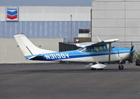 N3138Y @ KAPC - 1962 Cessna 182E gassing-up at Napa, CA home base - by Steve Nation
