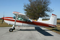 N185EA @ KTHA - KTHA Beech party 2010