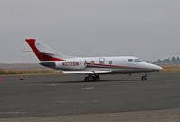 N272DN @ KAPC - American Equity Investment Properties (W Des Moines, IA) 1978 Falcon 10 taxis out for flight home - by Steve Nation