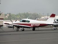 N7792P @ POC - Parked in transient parking - by Helicopterfriend