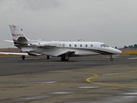 N291DV @ KAPC - Fall River Aviation (Corvallis, OR) 2001 Cessna 560XL taxis on Bizjet ramp for flight to KGEG (Geiger Field/Spokane, WA) - by Steve Nation
