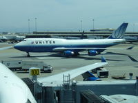 N116UA @ KSFO - 747 at SFO