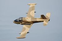 G-UVNR @ EGFH - Flyby over Runway 22 by resident Strikemaster (Viper 2). - by Roger Winser
