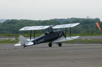 G-APMX @ EGFH - Taxying to depart after a brief visit - by Roger Winser