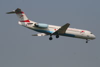 OE-LVL @ EBBR - Flight OS367 is descending to RWY 02