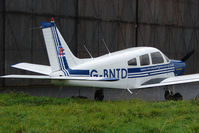 G-BNTD @ EGNV - 1977 Piper PIPER PA-28-161, c/n: 28-7716235 at Durham Tees Valley - by Terry Fletcher