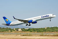 D-ABOF @ LEPA - Condor Boeing B757-330 take-off in PMI/LEPA