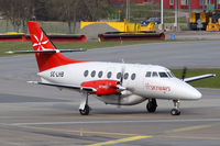 SE-LHB @ ESSB - Direktflyg flight HS197 to Visby lining up