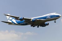 VP-BIG @ EDDF - short final RW07R - by Friedrich Becker