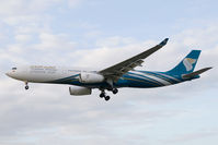 A4O-DD @ EGLL - Oman Air A330-300 - by Andy Graf-VAP
