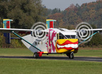 OE-FDK @ LOGF - Pink Skyvan @ LOGF.
