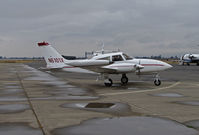 N6101X @ KAPC - 1978 CESSNA 310R TAXIS IN FOR GAS AFTER SHOOTING TOUCH AND GOES - by Steve Nation