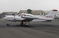 N6101X @ KAPC - 1978 Cessna 310R in for pit stop at Napa, CA - by Steve Nation