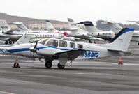 N3681G @ KAPC - 1980 Beech 58 visiting from KMRY - by Steve Nation