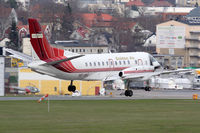 SE-ISG @ ESSB - Golden Air operates the route from Trollhättan under it's own brand.