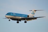 PH-KZF @ EGSH - Landing at Norwich. - by Graham Reeve