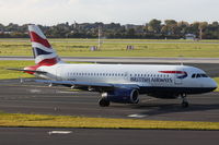G-EUPC @ EDDL - British Airways A319 - by Air-Micha