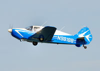 N9818B @ KBTP - Departing runway 26 - by Steel61