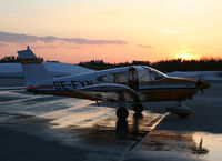 SE-FYN @ ESOE - Winter flying in Sweden. The last ray of light this day. - by Krister Karlsmoen