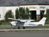 N9964L @ POC - Rolling out after landing at Brackett - by Helicopterfriend