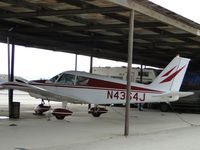 N4364J @ CCB - Tied down, shaded and parked under the canopy - by Helicopterfriend
