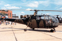 A-542 @ MHZ - Royal Netherlands Air Force Alouette III on display at the 1988 RAF Mildenhall Air Fete. - by Peter Nicholson