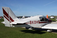 G-BKDH @ EGHR - Parked on the apron