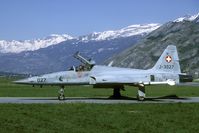 J-3027 @ LSMJ - During the 1997 Wiederholungskurs some missions were flown with live weapons. - by Joop de Groot