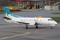 SE-LJS @ ESSB - Avitrans Nordic flight 2Q935 to Visby. Operated by Golden Air now.