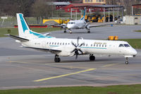 SE-LTU @ ESSB - Avitrans Nordic flight 2Q727 to Sundsvall. SE-LTU is operated by Golden Air and mainly used for Sundsvallsflyg.