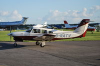 G-RATV @ EGTF - Turbo Cherokee Arrow IV at Fairoaks - by moxy