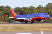 N627SW @ ORF - Southwest Airlines N627SW (FLT SWA889) from Baltimore/Washington Int'l (KBWI) landing RWY 23.