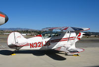 N321JS @ KCMA - Now apparently operating from Chino, CA (or out of the country), this 1992 Pitts S-2B was outside air museum hangar at former Oxnard AFB, CA on sunny Saturday in January 2007 - by Steve Nation
