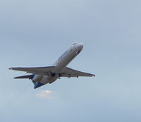 VH-FNT @ BME - Departure Skywest F 100 - by Henk Geerlings