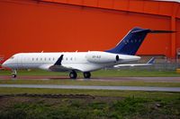 OY-ILG @ EGGW - GRAFF Bomabardier Global Express BD-700, c/n: 9154 at Luton - by Terry Fletcher