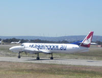 VH-WGX @ PER - CASAIR , Arrival at Perth - by Henk Geerlings