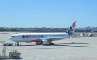 VH-EBC @ PER - Jetstar departure - by Henk Geerlings