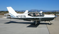 N713TB @ KCMA - Locally-based 2002 SOCATA TB21 on ramp - by Steve Nation