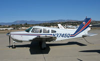 N3745Q @ KCMA - Piper PA-28R-201 Arrow basking on sunny, balmy home ramp at Camarillo Airport in early Jan 2007 (she likes sunshine, I guess - sold to owner in Florida earlier this year) - by Steve Nation