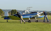 G-DAVE @ EGKH - SHOT AT HEADCORN - by Martin Browne