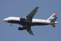 N708UW @ MCO - US Airways A319 - by Florida Metal