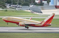 N714CB @ TPA - Southwest 737-700 - by Florida Metal