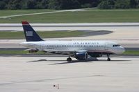 N750UW @ TPA - US Airways A319