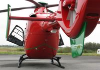 G-WASN @ EGFH - Swansea based Wales Air Ambulance helicopter (Helimed 57). - by Roger Winser