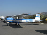 N4272U @ SZP - 1963 Cessna 150, Continental O-200 100 Hp - by Doug Robertson