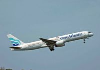 CS-TLX @ EBBR - Brussels airport, Take off 07R - by Terence Burke