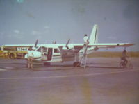 XA-DIM @ MMCL - Britten-norman (bembridge) Ltd BN2A ISLANDER - by Roberto Ruiz