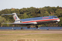 N467AA @ ORF - American Airlines N467AA from Dallas/Fort Worth Int'l (KDFW) landing RWY 23. - by Dean Heald