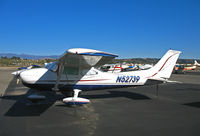 N52739 @ KCMA - Another beautiful paint job on an older KCMA Cessna - 1974 Cessna 182P at Camarillo Airport (CA) home base on sunny, balmy January day - by Steve Nation
