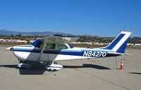 N84270 @ KCMA - 1969 Cessna 172K at Camarillo Airport (CA) home base on sunny, balmy January day (with owner in Port Angeles, WA as of Feb 2010) - by Steve Nation